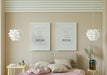 Free Poster Frame In Living Room Mockup Psd