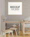 Free Poster Frame In Living Room Psd Mockup Psd