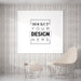 Free Poster Frame In Living Room Psd Mockup Psd