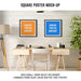 Free Posters Mock Up Design Psd