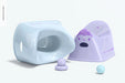 Free Potty Training Mockup, Left View Psd