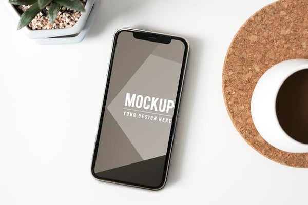 Free Premium Mobile Phone Screen Mockup Psd