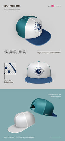 Free Psd Hat Mockup Templates