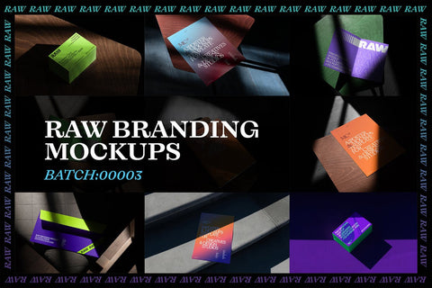 Free Raw - Poster Mockup