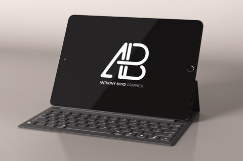 Free Realistic Ipad Pro Mockup Vol.3
