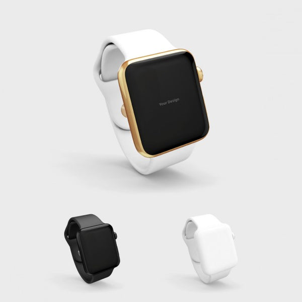 Free Realistic Smartwatch Mock Up Psd