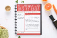 Free Restaurant Menu Concept Mock-Up Psd