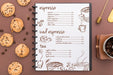 Free Restaurant Menu Concept Mock-Up Psd