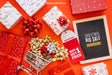 Free Sales Mockup With Christmtas Design Psd