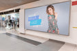Free Shopping Center Wall Billboard Mockup