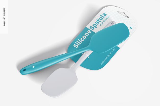 Free Silicone Spatulas Mockup Psd