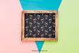 Free Slate Mockup Concept Psd
