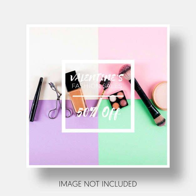 Free Social Template Sales Valentine'S Day Psd