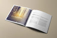 Free Square Brochure Mockup