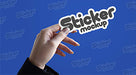 Free Sticker Mockup Psd