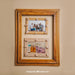 Free Summer Concept With Wooden Frames Psd