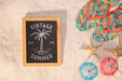 Free Summer Mockup With Colorful Sandals Psd