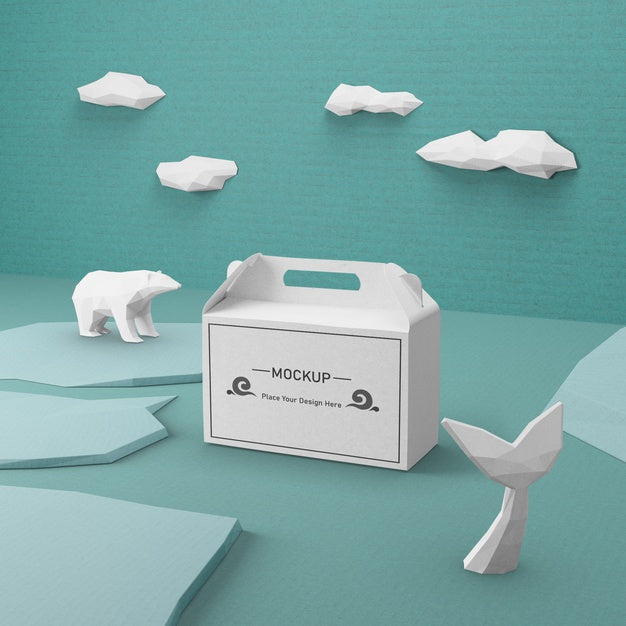 Free Sustainable Ocean Day Concept With Mock-Up Psd