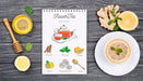 Free Tea Concept On Wooden Table Mock-Up Psd