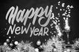 Free Tinsel And Christmas Balls For New Year Party Psd