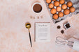 Free Top View Cake Recipe Mock-Up Psd