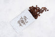 Free Top View Coffee Beans Mockup Psd