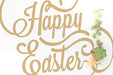 Free Top View Easter Mockup Psd