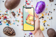 Free Top View Easter Mockup Psd