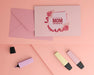 Free Top View Mother'S Day Card And Envelope With Mock-Up Psd