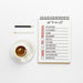 Free Top View Notebook With To Do List Psd