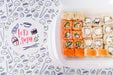 Free Top View Of Arrangements Of Sushi Psd