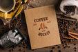 Free Top View Of Coffee Concept Mock-Up Psd