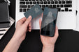 Free Top View Of Desk Concept Mock-Up Psd