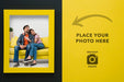 Free Top View Of Rectangular Shaped Frame For Pictures Psd