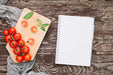 Free Top View Tomatoes On Table Psd