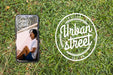 Free Top View Urban Street Mock-Up Psd