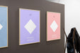 Free Triple Poster Mockups