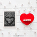 Free Valentine Elements And Frame Mockup Psd