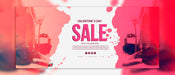 Free Valentines Day Sale Banners Mockup Psd