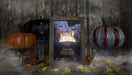 Free Variety Of Colourful Pumpkins And Halloween Nights Frame Mock-Up Psd