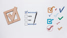 Free Voting For Elections Mock-Up With Choices Psd