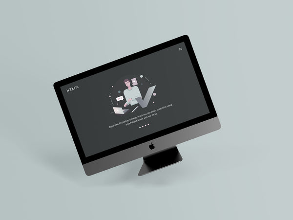 Free Website Presentation Mockup