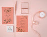 Free Wedding Invitation With Ribbon Psd