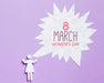 Free Woman'S Day Concept Mock-Up Psd