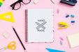 Free Workplace With Tools Mock-Up Psd