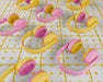 Free Yellow And Pink Headphones Minimalistic Design Psd